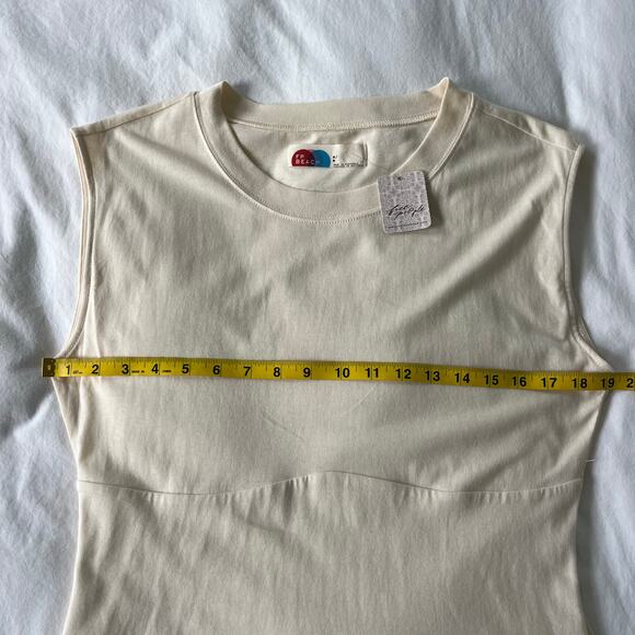 Free People Beach NWT Jacinta Mini Dress in Frost Bitten Combo, Size Medium - Picture 7 of 11